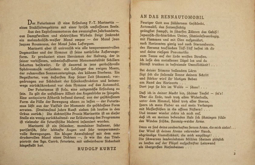 Futurismus - Pagine interne