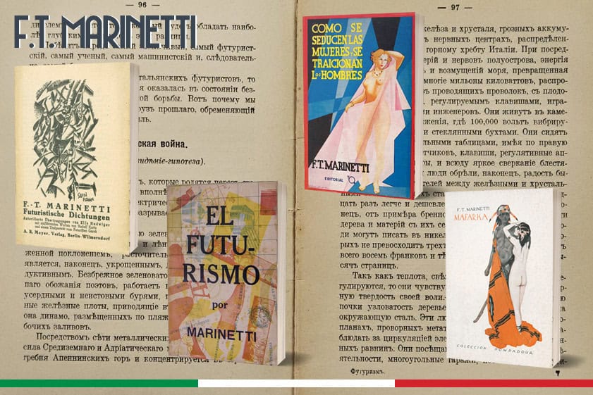 Le opere di Marinetti tradotte all’estero