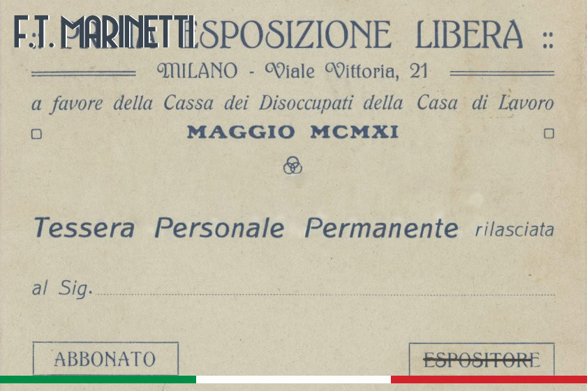 La prima mostra dei futuristi