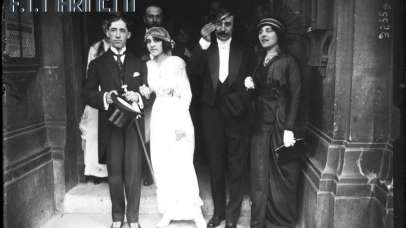 Marinetti testimone di nozze