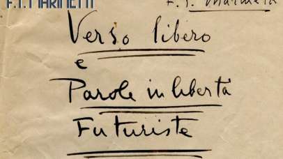 Verso libero e Parole in libertà Futuriste